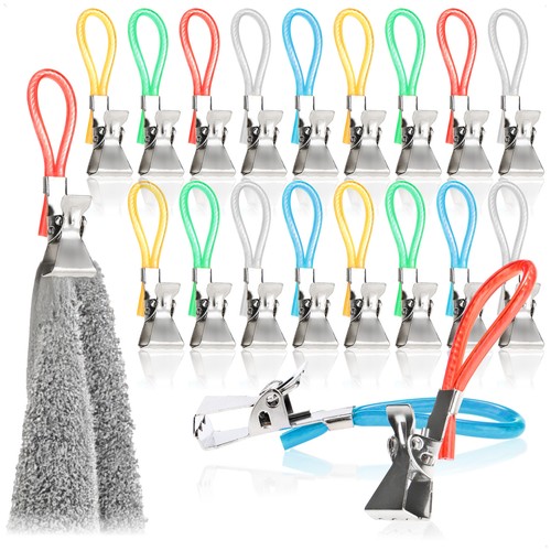 20x handtuchhalter clips - 20x, aus