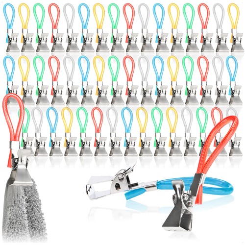 50x handtuchhalter clips aus - handtuchhalter-clips,
